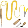 Miniatyrbillede 5 af 5: Circuit Tester Pen, Auto Car Vehicle Circuit Tester DC 6V 12V 24V Bulb Voltage Tester Pen Gul