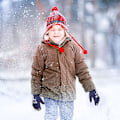 Miniatyrbild 5 av 5: Skidhandskar för barn, Vintervarma snöhandskar för barn Toddler Tjocka barnhandskar Vindtäta småbarnsvantar för pojkar Flickor(l)