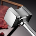 Miniatyrbillede 7 af 10: Kødtenderizer Hammerværktøj/pund til mørning af oksekød oksekød fjerkræ Dobbeltsidet værktøj i rustfrit stål Køkkenudstyr Loose meat hammer
