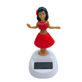 Miniatyrbillede 1 af 5: Solar Power Dancing Swinging Girl Legetøj Dashboard Dekor