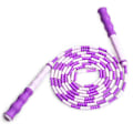 Miniatyrbillede 1 af 5: Hopprep Beaded Hopprep, hopprep Justerbar for voksne Purple soft beads