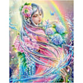 Pikkukuva 1 / 5: 5D- diamond painting , timanttiristipisto, timanttikirjonta - tee-se-itse - mangapiirustus, numeromaalaus, paras koristeluun 30 * 40 cm,