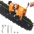 Miniatyrbild 1 av 5: Kedjeslip + 1 sliphuvud Boxad manuell kedjeslip Handvev Bärbar motorsågslip Hushållskedjeslipning