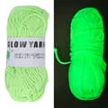164 fod lysende tykt garn DIY polyestervævet glødende lysende strikkegarn til tæppe sweater hat farve 2