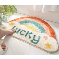 Miniatyrbilde 5 av 5: Lucky Rainbow Semicircle House Entré Gulvmatte 45*75cm,