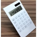 Miniatyrbillede 4 af 4: Solar Lommeregner Single Mode Crystal Dual Power Button Computer 18,5*10,8*1,5CM