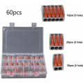 Miniatyrbilde 2 av 5: 60 stk Elektriske kontakter med kontrollspak, 30 stk 2 innganger, 20 stk 3 innganger, 10 stk 5 innganger