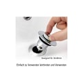 Miniatyrbillede 4 af 5: Vaskprop, vask afløb, anti-tilstopningsventil med anti-tilstopningsfilter til vaske med 34-40 mm åbning.