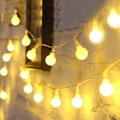 Pikkukuva 2 / 5: Fairy Lights 6M Fairy Lights, Ball Fairy Lights, 40 pientä palloa vedenpitävä IP65, akkukäyttöinen sisä- ja ulkokoristelu