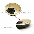 Miniatyrbillede 2 af 5: Zinklegering ledningsboks til hjemmekontor multifunktionel ledningsboks (2 STK Qinggu åbningsdiameter 60 mm),