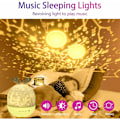 Miniatyrbillede 3 af 5: Cute Deer Bluetooth-fjernbetjening Gratis 6 sæt lys 1W Dream Rotating Projection Light Soveværelses Natlys, for ind