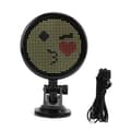 12V Bil LED-skärm Bluetooth-styrd Fullfärg Interaktiv Bilskärm med 32x32 Programmerbar LED-skärm