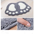 Miniatyrbillede 2 af 5: Bademåtte Skridsikker mikrofiber-bademåtte Designer-bademåtte Blød bademåtte til børneværelse (40 x 60 cm, rød)