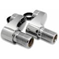 Miniatyrbillede 3 af 5: Pakke adapter til badekarhane med justerbar svingarm 3/4", 1/2", Claw Brusehane, Badeværelsesblandingsbatteri i massiv messing Accesso