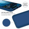 Pikkukuva 5 / 5: iPhone XS case, iPhone X case, nestemäinen case pehmeällä mikrokuitutyynyvuorella Suojapuskuri Iskunkestävä Cov