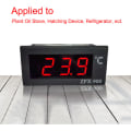 Miniatyrbild 3 av 5: Inbyggd termometer, frys, kyl, digital displaypanelsindikator ZFX-900 svart