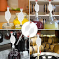 Pikkukuva 5 / 5: Fermentation Bung Plus Stopper Fermentointiputket Muoviset kuplilaitteen käymispakoventtiilit SAS Airlock Bubbler Transpa