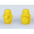 Miniatyrbillede 2 af 4: Vandrør Slange Vanding Blomst Universal Quick Connector Universal 25 Rør Variabel diameter Vandslange Plast Quick Connector (4 Point (1/2)),