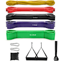 Miniatyrbilde 1 av 4: TOM SHOO 5-pack Pull Up Assist Band Set Resistan