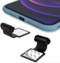 Pikkukuva 1 / 5: [HT]2 kpl. Pölysuoja puhelimelle, USB C/Type C, Pölysuoja, USB C -latausportin pölysuoja
