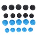 20-pack Hårrullar DIY Hårstyling Silikon Salong Hårrullar för Kvinnor Flickor