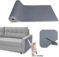 30x100 cm Self-adhesive Cat Scratch Pad, Wall Protector for Scratch Pad, Sofa Scratch Pad, Cat Scratch Mat, Corner DIY gray gray
