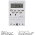 Miniatyrbillede 4 af 5: KG316T 220V Mikrocomputer-tidskontakt Digital timer-afbryder Mikrocomputer-tidsstyring Automatisk program Digital