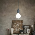 Pikkukuva 4 / 5: 2 riippuvalaisimen set E27 Edison Socket Retro kattovalaisin, 1 pää tee-se-itse kattovalaisimen pidike lampun pidikesarja