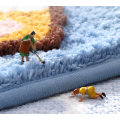 Miniatyrbillede 4 af 5: Badeværelse Entré Gulvmåtte, Hjem Badeværelse Absorberende Gulvmåtte, Soveværelse Entrance Non-Slip måtte, 50*80cm, A,