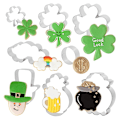 Miniatyrbillede 2 af 5: 8 dele St. Patricks bageformssæt