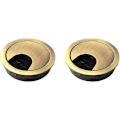 Miniatyrbillede 1 af 5: Zinklegering ledningsboks til hjemmekontor multifunktionel ledningsboks (2 STK Qinggu åbningsdiameter 60 mm),