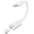 Miniatyrbillede 1 af 5: USB-C til Lightning Hovedtelefonadapter til 15 Pro Max, Type C Han til Lightning Hun