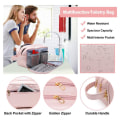 Miniatyrbillede 7 af 9: Makeuptaske til kosmetiktaske SORT black