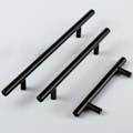 Miniatyrbilde 5 av 5: 2 stk skaphåndtak, skuffehåndtak, aluminiumslegering (svart, hullavstand: 160 mm) GroupM