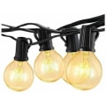 Miniatyrbilde 4 av 5: Utendørs Fairy Lights, koblebare Fairy Lights 7.6M 25 G40 pærer med 3 reservepærer for festhage bryllup uteplass