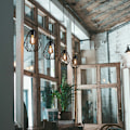 Miniatyrbillede 3 af 4: 2stk Cage Lysekrone Pendel Industriel Retro Loftslampe E27 Strygejern til Soveværelse Stue Bar Sort - Sort