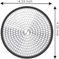 Pikkukuva 2 / 5: Kotitalousviemärin suodattimen cover (110 mm pyöreä reikäinen lattian viemäri)
