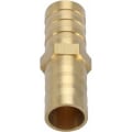 Miniatyrbillede 3 af 4: Lige modhager, messing bi-direktionel lige slangeadapter Slangefitting Ledslange (10 mm 4 stk)