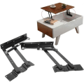 Miniatyrbilde 6 av 6: ELLE- Hydraulisk hengsel, 2 stk Møbelløftemekanisme DIY Sofabordramme Løfteutstyr - 50 kg lastekapasitet - 125