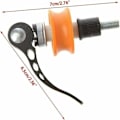 Miniatyrbillede 2 af 5: Cykelkædevedligeholdelsesværktøj Quick Release Protector Kædefikseringsstrammerværktøj til at opretholde kædespændingen ved rengøring t
