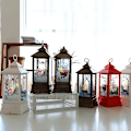 Miniatyrbilde 5 av 5: Julelykt Julesnømann Red