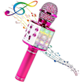 Miniatyrbillede 1 af 4: 2022 Ny Bluetooth 4 i 1 karaoke trådløs mikrofon