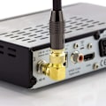 Miniatyrbillede 5 af 5: 4 stk retvinklet tommelfinger F Hovedadapter Kabel TV Set Top Box Konverteringsadapter til hjemmet