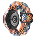 Miniatyrbilde 1 av 5: Passer for Jiaming Samsung stropp 20mm,22mm Huawei gt2 pro tofarger justerbar vevd stropp-22mm Rainbow 22