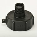 Miniatyrbild 2 av 5: IBC Adapter S60 Skruvanslutning för 2 tum gånger 3/4 tum IBC vattentank，