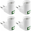 Pikkukuva 1 / 5: E27-pistorasia langattomalla kytkimellä, LED-polttimopidike, AC 230V, E27-sovitin keittiön lampulle, minilamppu, E27-kohdevalo