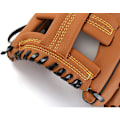 Miniatyrbillede 4 af 5: Outfield Handsker Baseball Handske Softball Handsker Voksen og Ungdom Størrelser 12,5in Størrelse Luffer, Brun light blue 11.5 inches