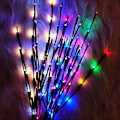 Miniatyrbillede 3 af 5: Juleguirlande 73 cm LED-grene dekorative lys Batteridrevet 29 tommer 20 LED-lys (grene lys) (Multicolo