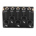 TX400 4-kanals Mini Stereo Bærbar Passiv Lydmikser Kompakt Lydkonsoll
