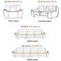 Miniatyrbild 5 av 5: Printed cover, universal sofföverdrag för fåtölj/1-sits/soffa/queen-soffa, möbelskydd (grön blomma)-